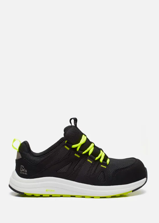 Emma E-Bounce S1PS Wit-Lime Werkschoen