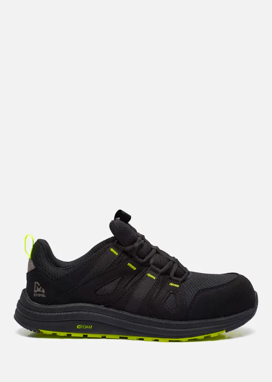 Emma E-Bounce S1PS Black-Lime Werkschoen